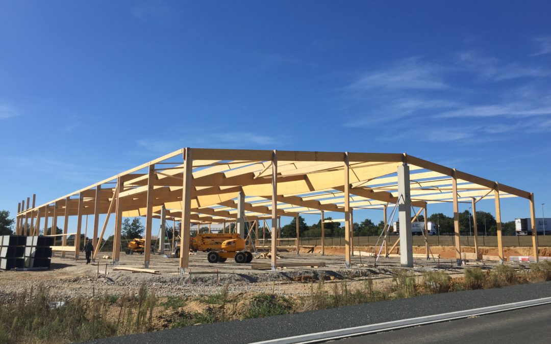 Construction d’un bâtiment industriel et de bureaux MCPA – Aizenay (85)